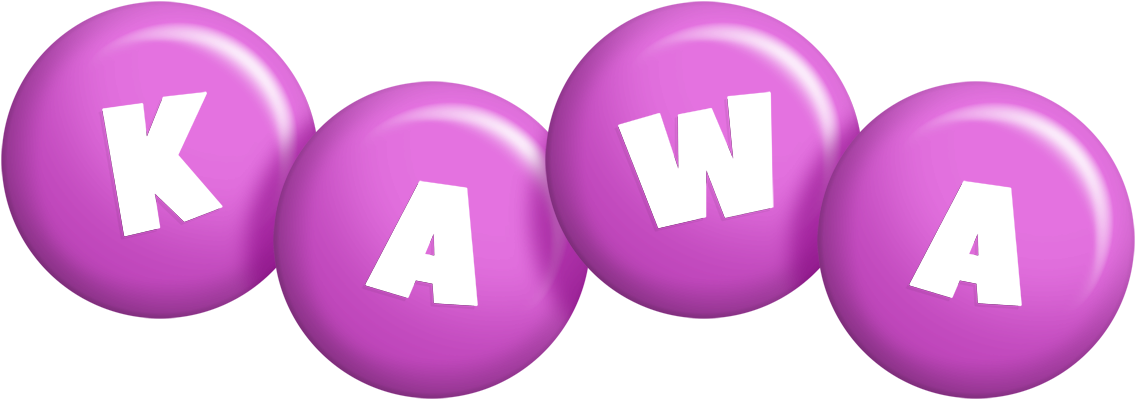 Kawa candy-purple logo