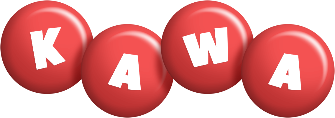 Kawa candy-red logo