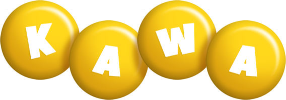 Kawa candy-yellow logo