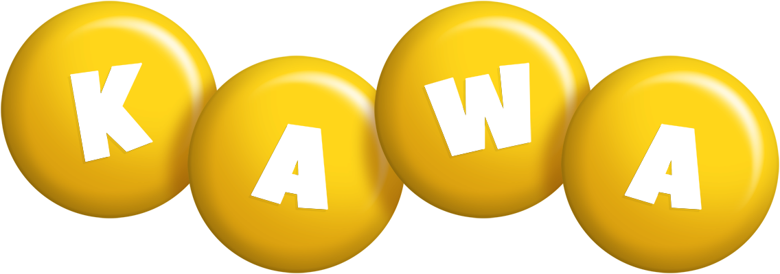Kawa candy-yellow logo