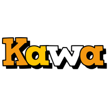 Kawa cartoon logo