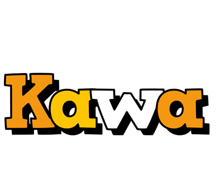 Kawa cartoon logo