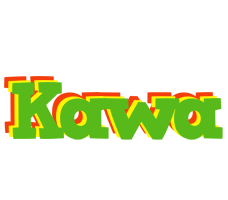 Kawa crocodile logo