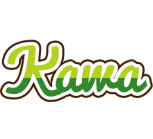 Kawa golfing logo