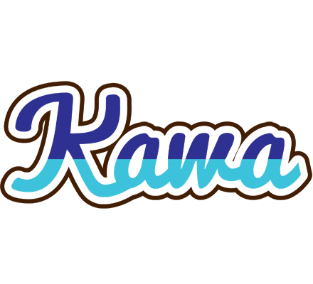 Kawa raining logo