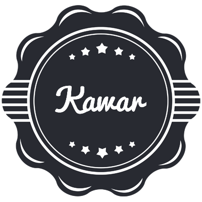 Kawar badge logo