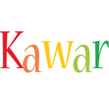 Kawar birthday logo