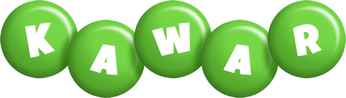 Kawar candy-green logo