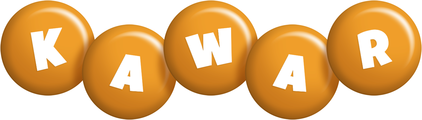 Kawar candy-orange logo