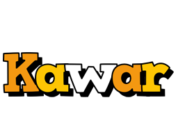 Kawar cartoon logo