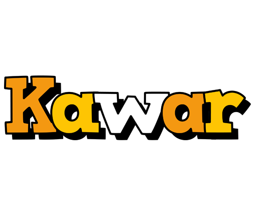Kawar cartoon logo