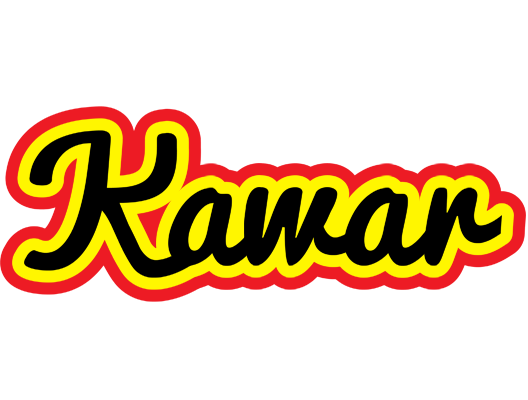 Kawar flaming logo