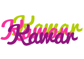 Kawar flowers logo