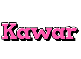 Kawar girlish logo