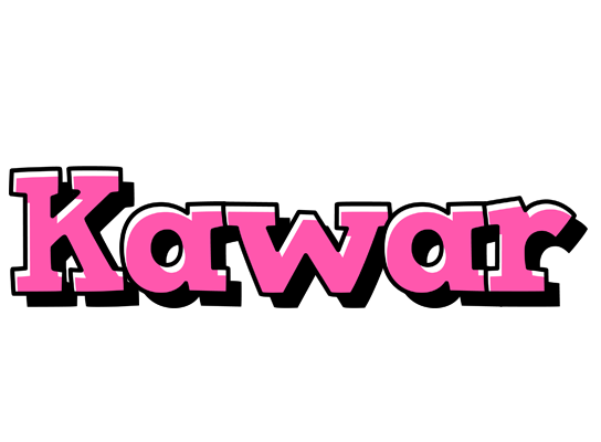 Kawar girlish logo