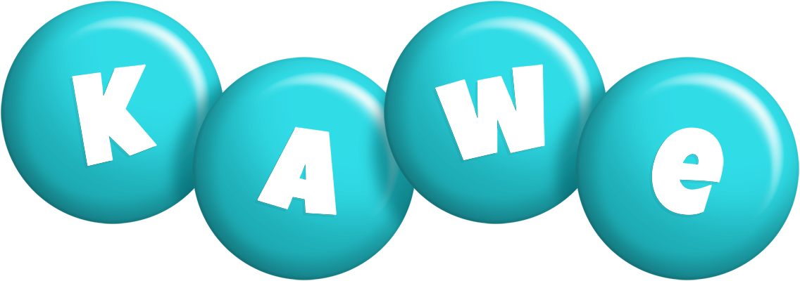 Kawe candy-azur logo