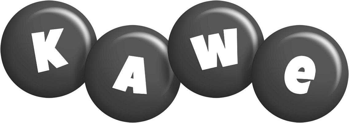 Kawe candy-black logo