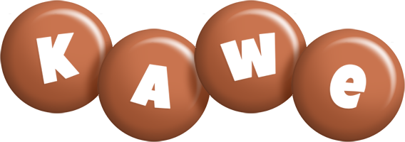 Kawe candy-brown logo