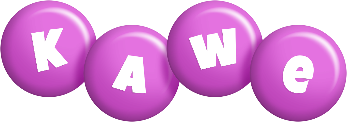 Kawe candy-purple logo