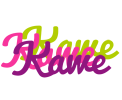 Kawe flowers logo