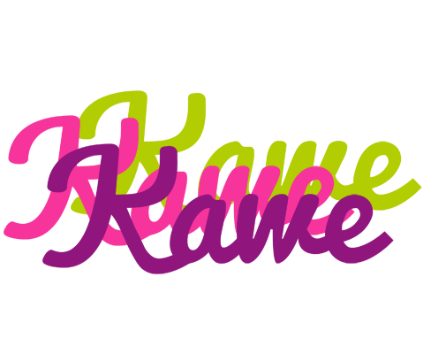 Kawe flowers logo