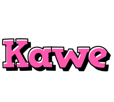 Kawe girlish logo