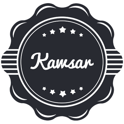 Kawsar badge logo