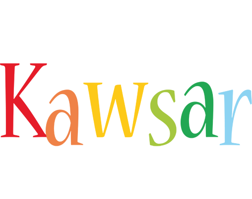 Kawsar birthday logo