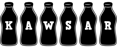 Kawsar bottle logo