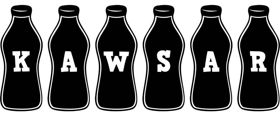 Kawsar bottle logo