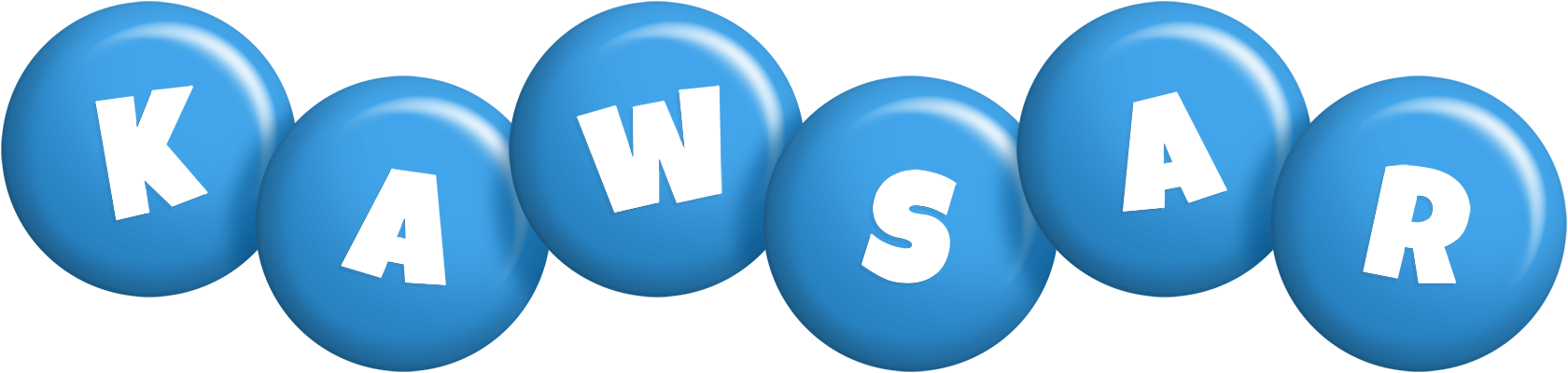 Kawsar candy-blue logo