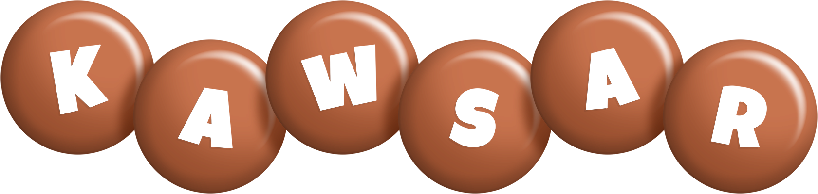 Kawsar candy-brown logo
