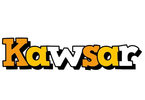 Kawsar cartoon logo