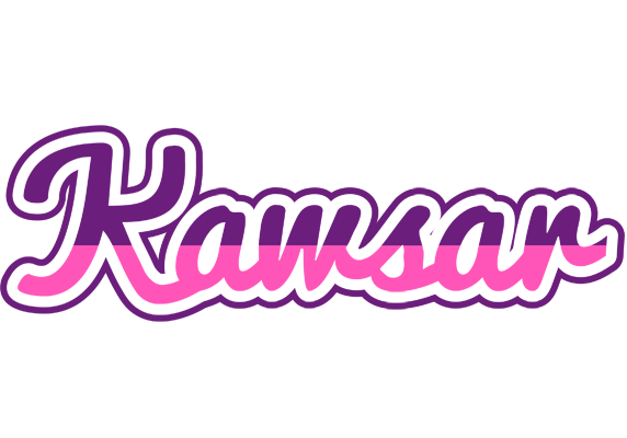 Kawsar cheerful logo