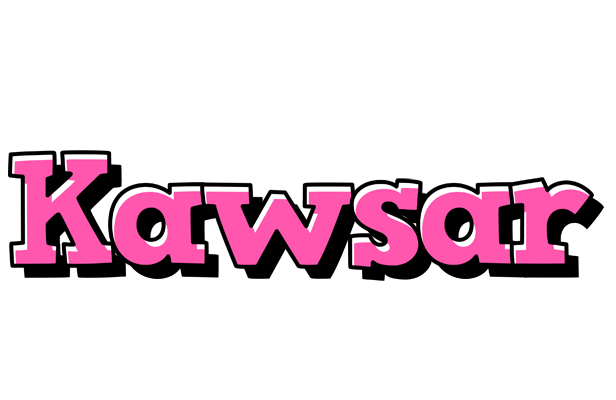 Kawsar girlish logo