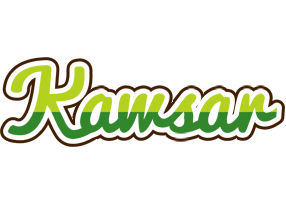 Kawsar golfing logo