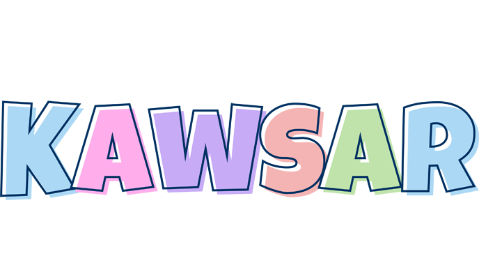 Kawsar pastel logo