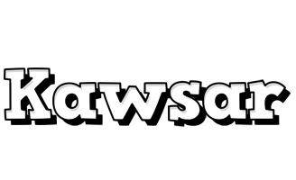 Kawsar snowing logo