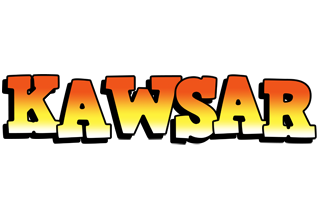 Kawsar sunset logo