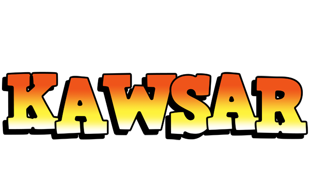 Kawsar sunset logo