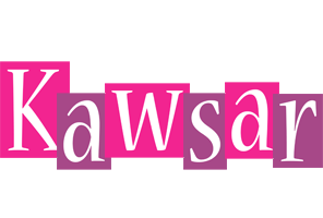 Kawsar whine logo