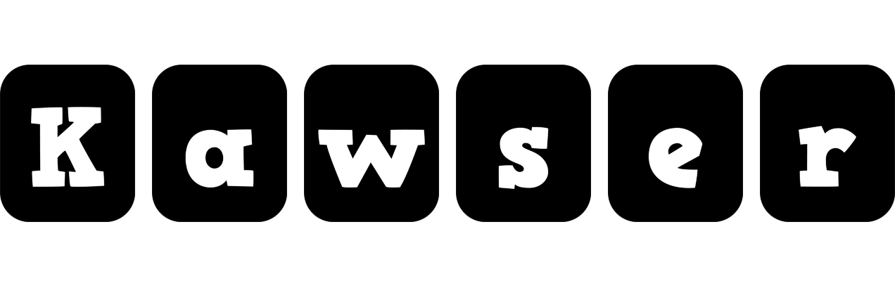 Kawser box logo