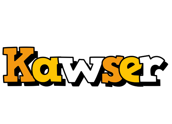 Kawser cartoon logo