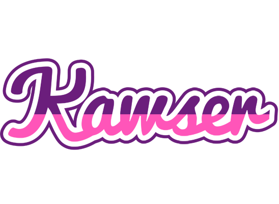 Kawser cheerful logo