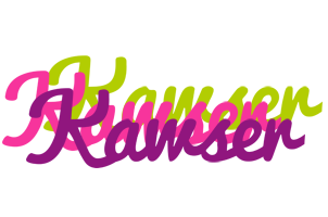 Kawser flowers logo