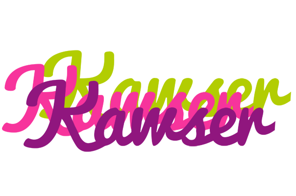 Kawser flowers logo