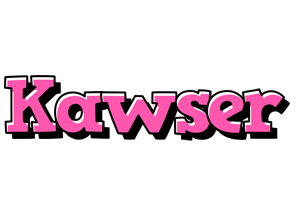 Kawser girlish logo