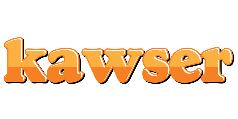 Kawser orange logo