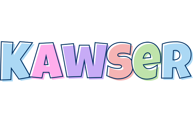 Kawser pastel logo