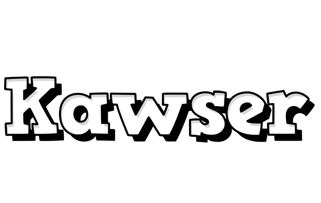 Kawser snowing logo